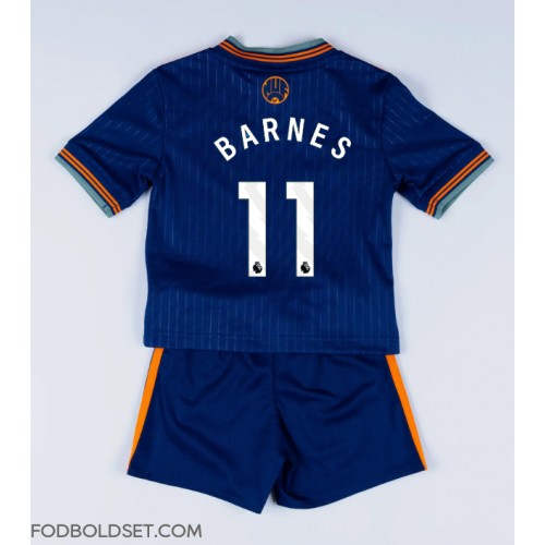 Newcastle United Harvey Barnes #11 Tredje trøje Børn 2025-26 Kortærmet (+ Korte bukser)
